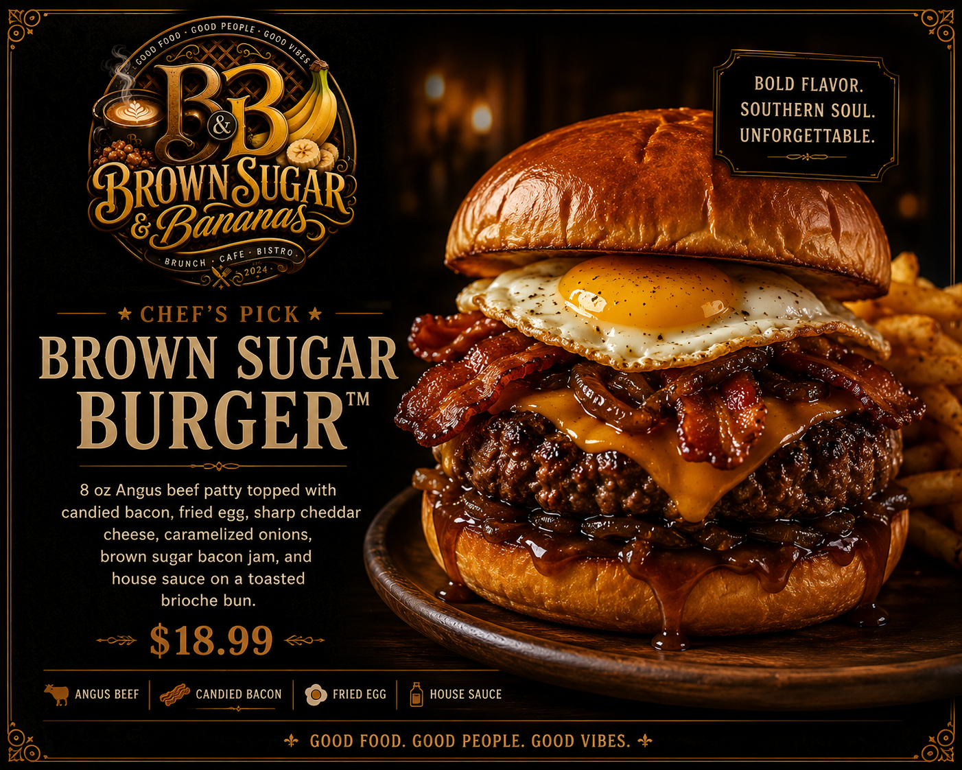 Brown Sugar Burger™