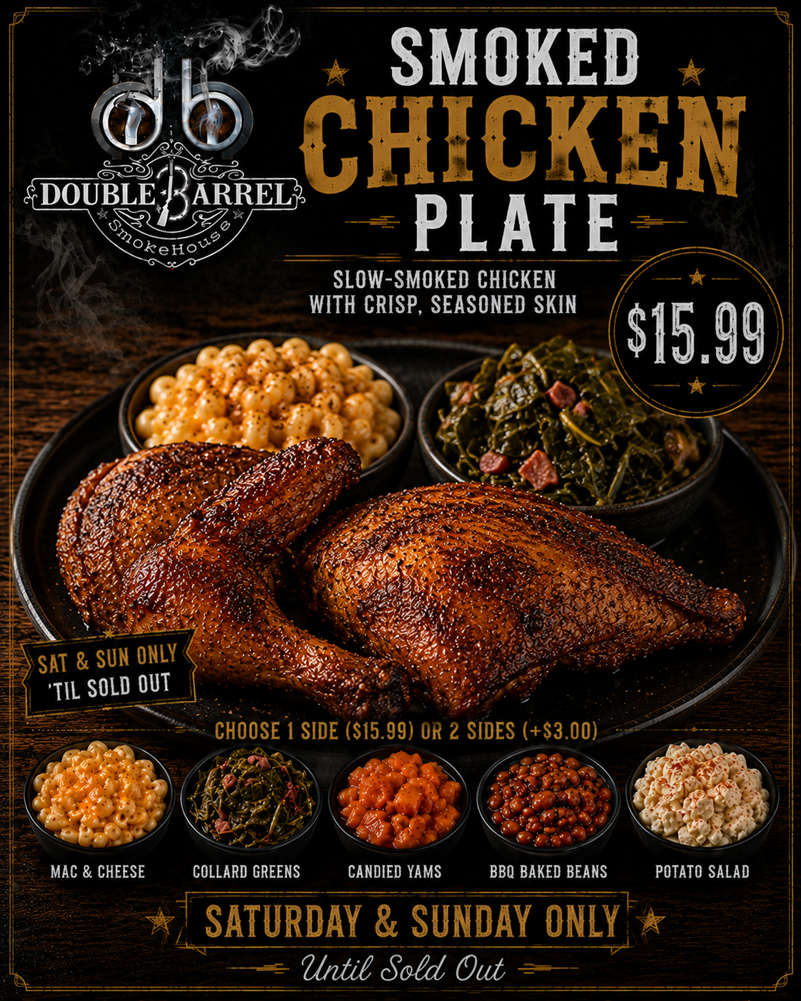 Smoked Chicken Plate