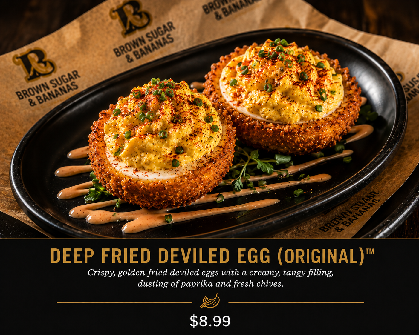 Deep Fried Deviled Eggs — Original