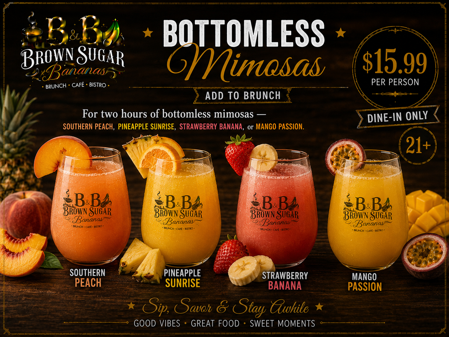 Bottomless Mimosas
