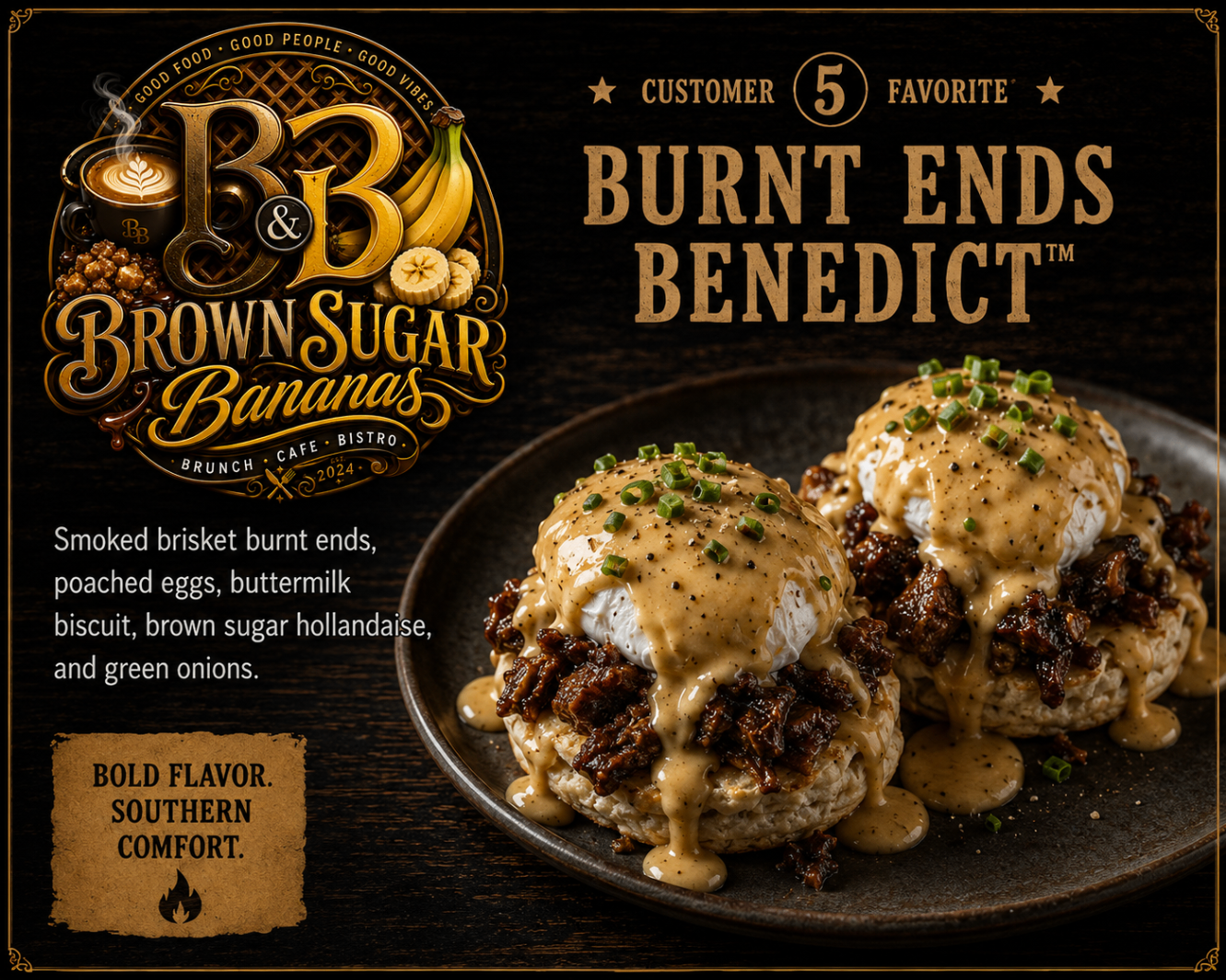 Burnt Ends Benedict™