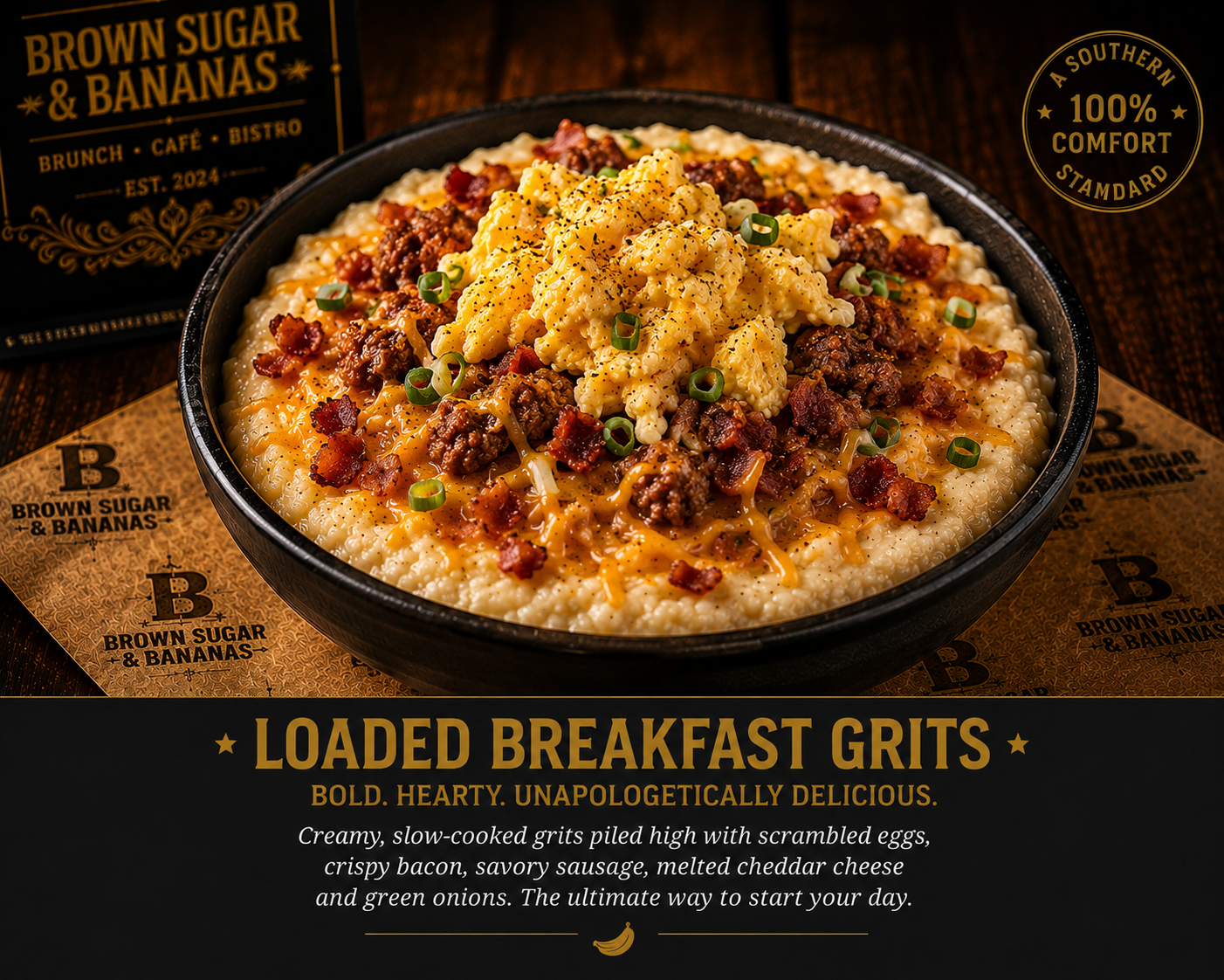 Loaded Breakfast Grits