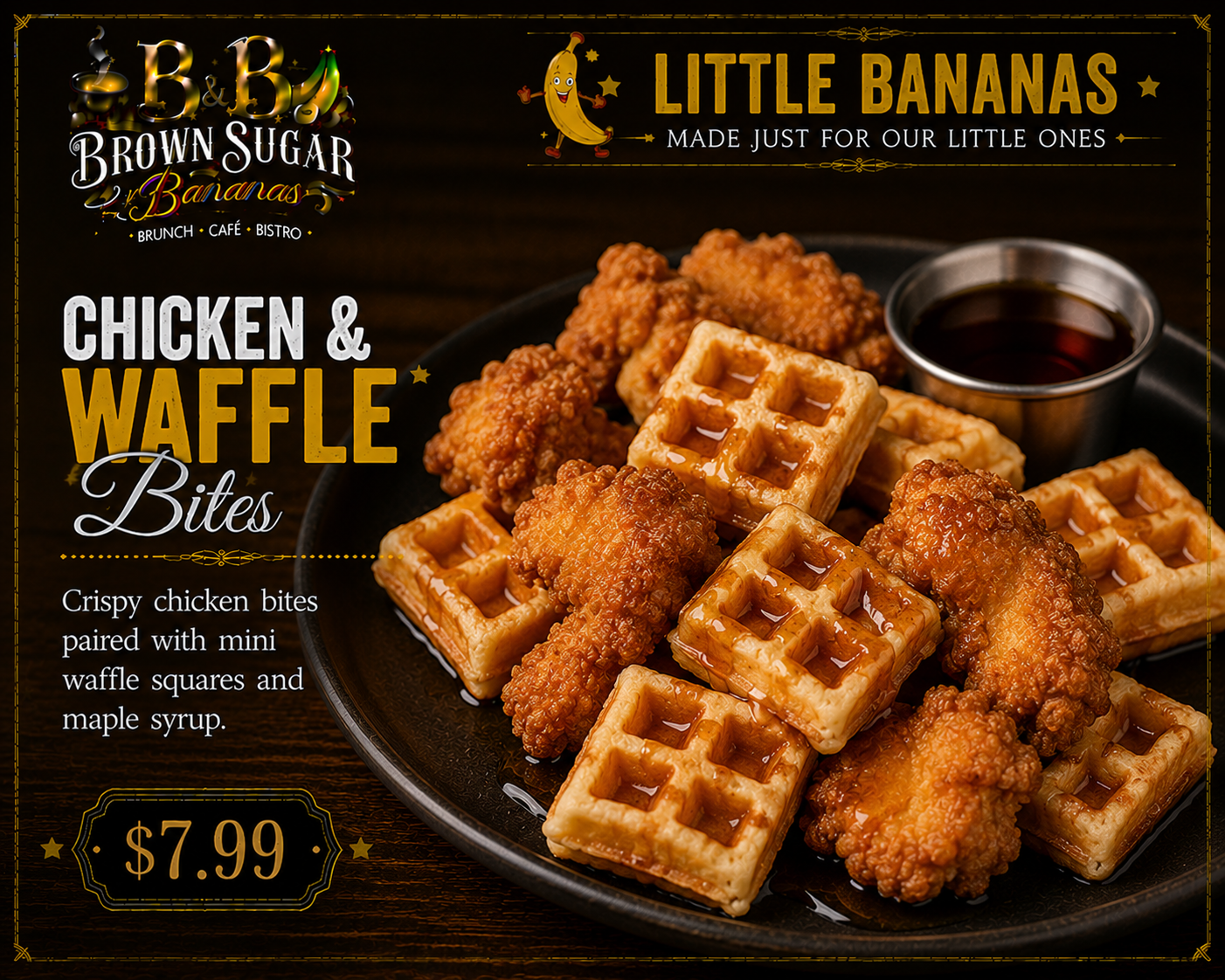 Chicken & Waffle Bites™