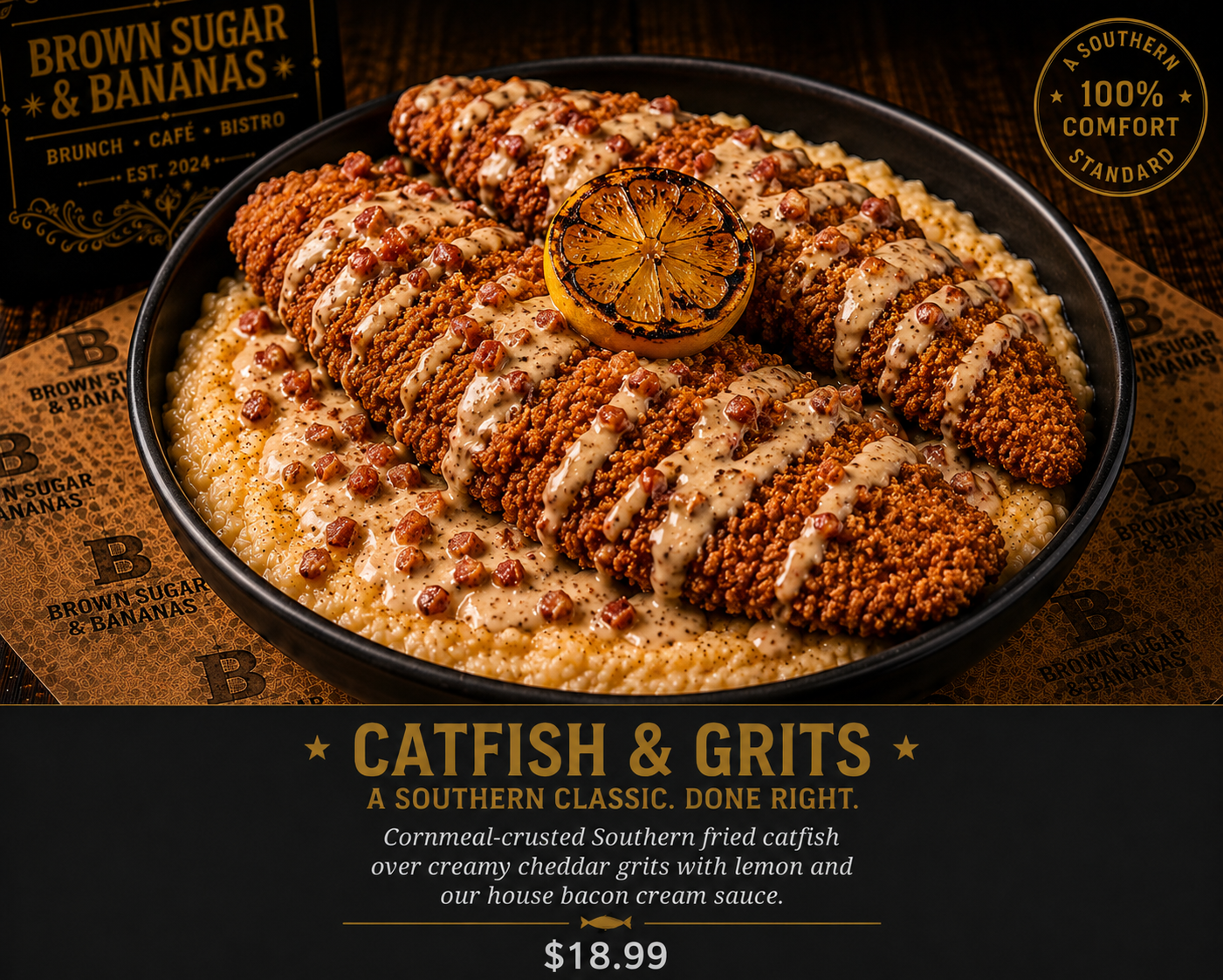 Catfish & Grits